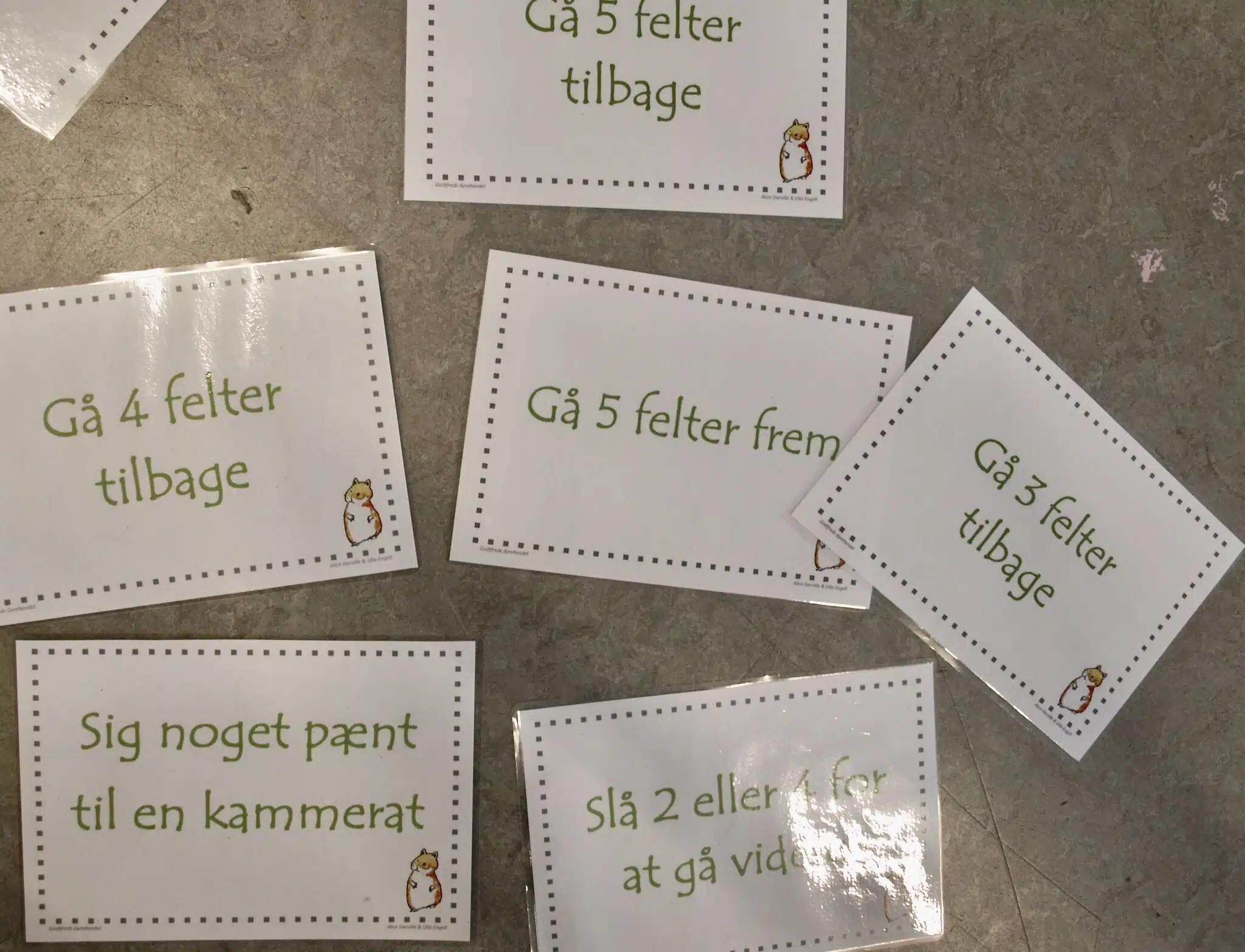 Gulvspil og bordspil - tal (bh.kl) - Billede 2