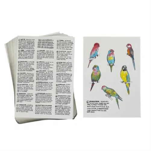 Kopiark med dyrene i Godtfreds Dyrehandel (bh.kl) - Billede 2