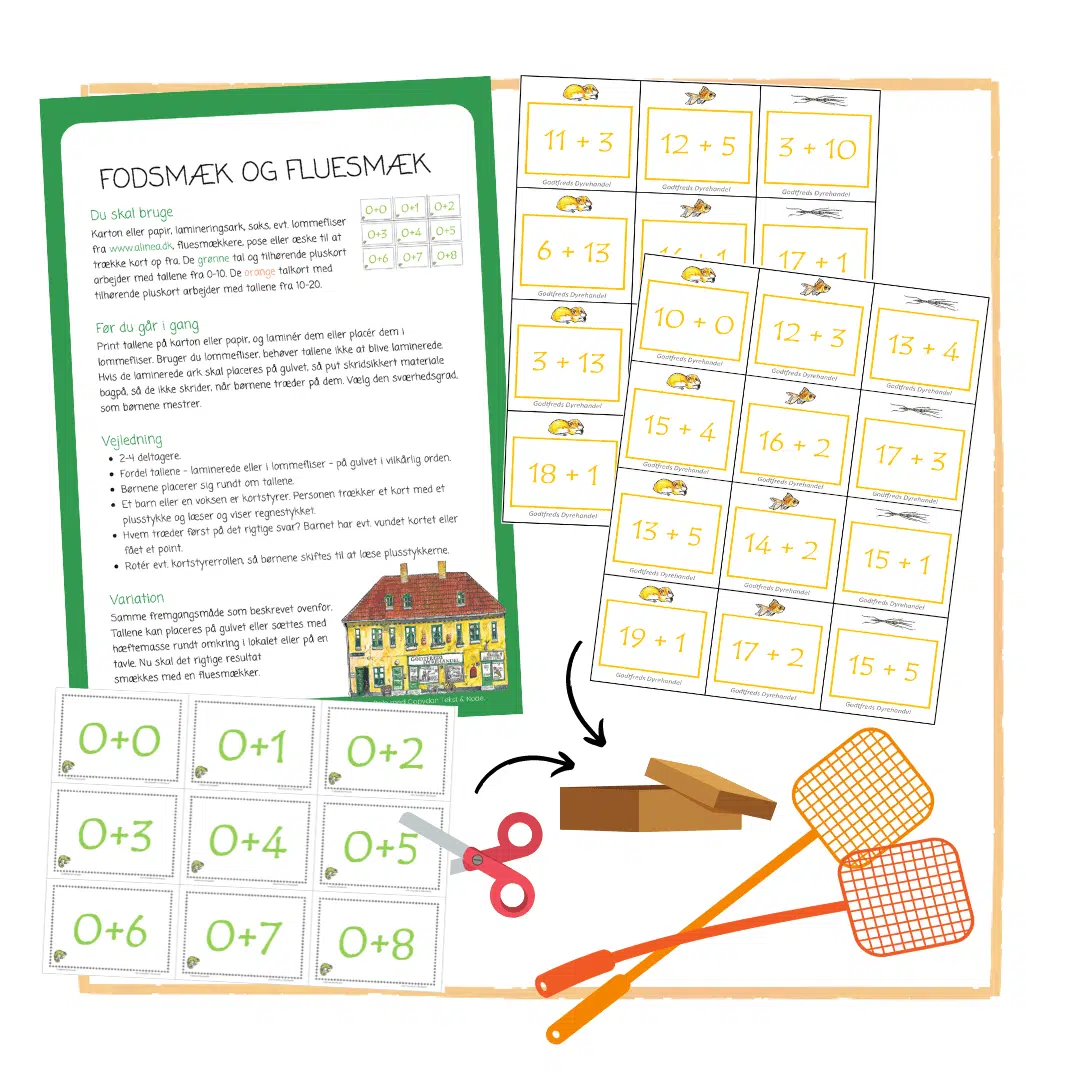 Fodsmæk og fluesmæk (bh.kl)