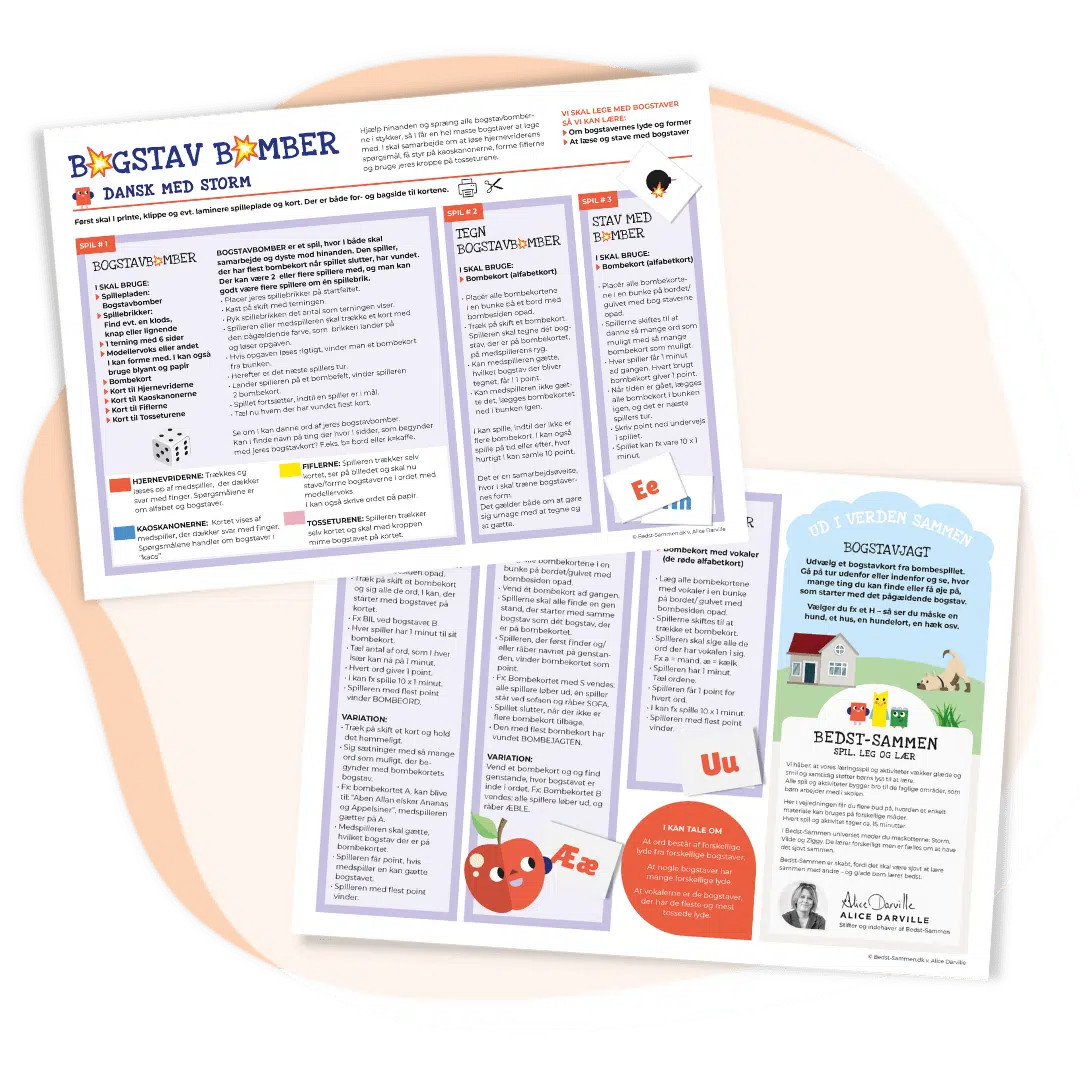 BOGSTAVBOMBER - download (1. kl) - Billede 2