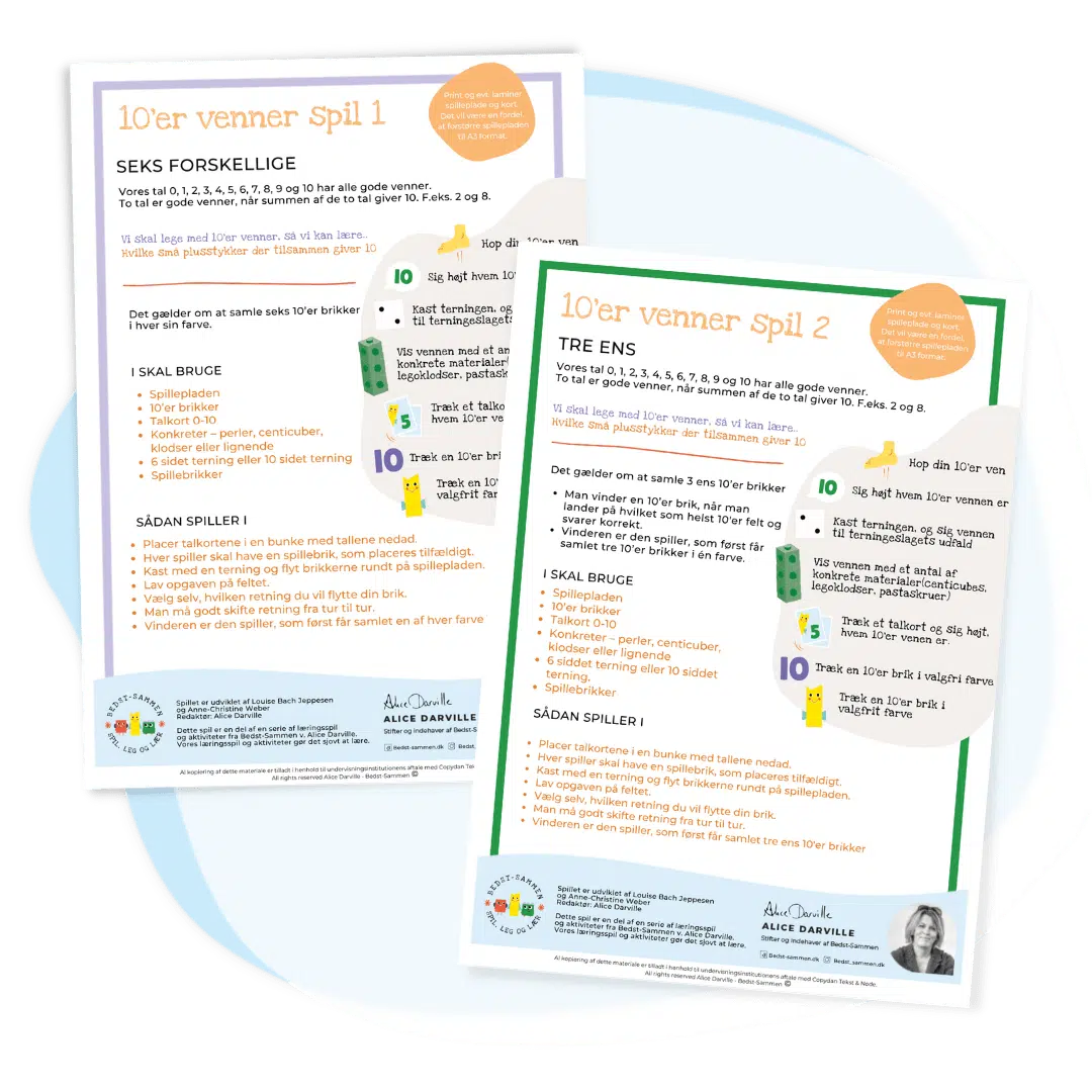 10'er venner spillet - download (1. kl) - Billede 2