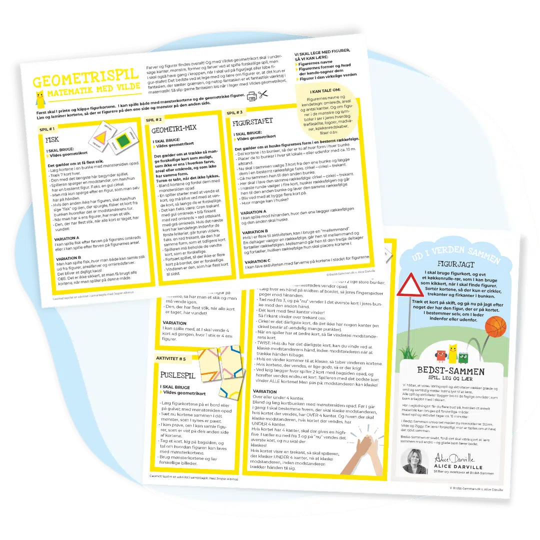 GEOMETRISPIL - download (1. kl) - Billede 2